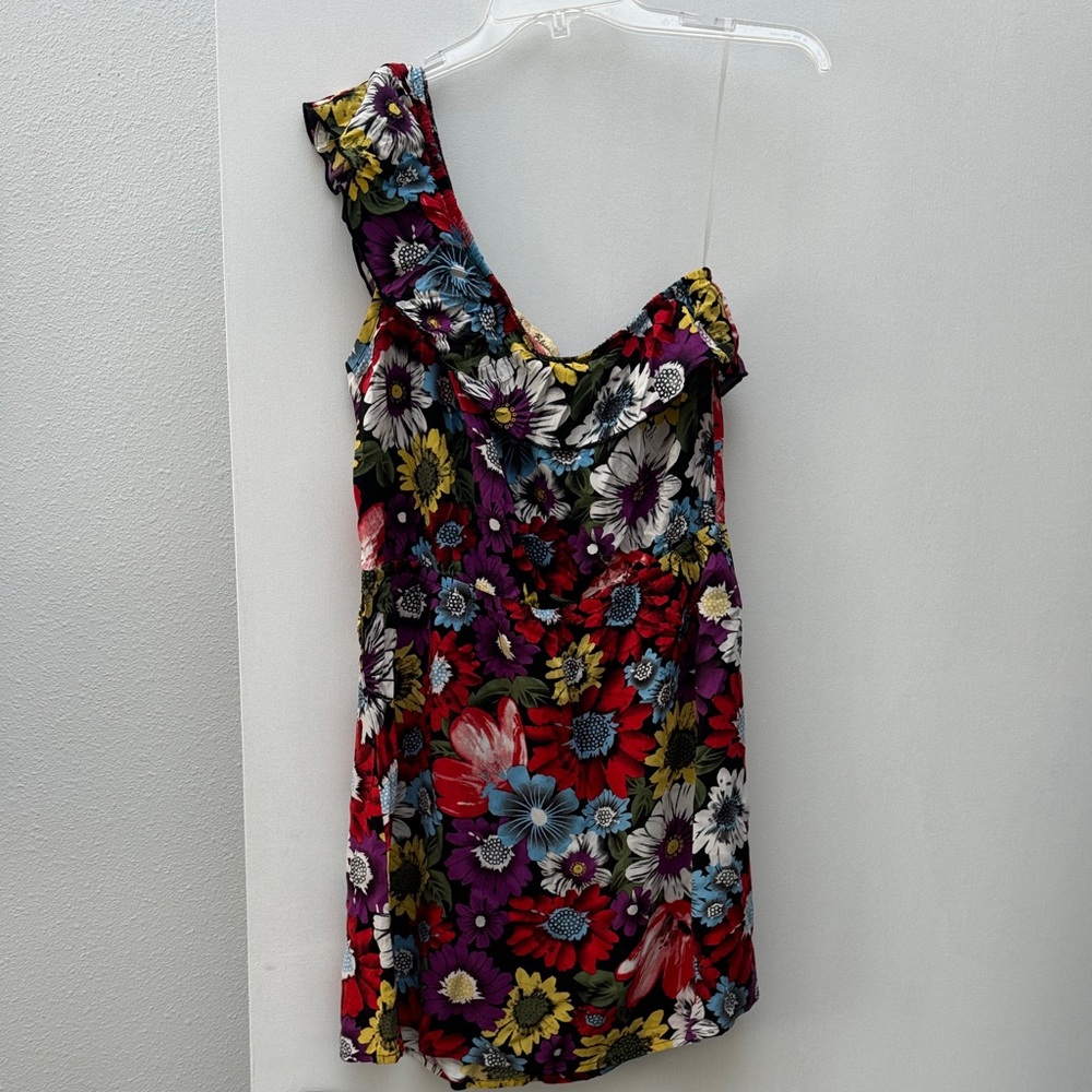 Aqua Blu Multicolor Floral Dress